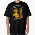 Duck Bowler Hat Shirt Fancy Speaking Animal Flapdoodle Ruckus Tee by rvanderveken