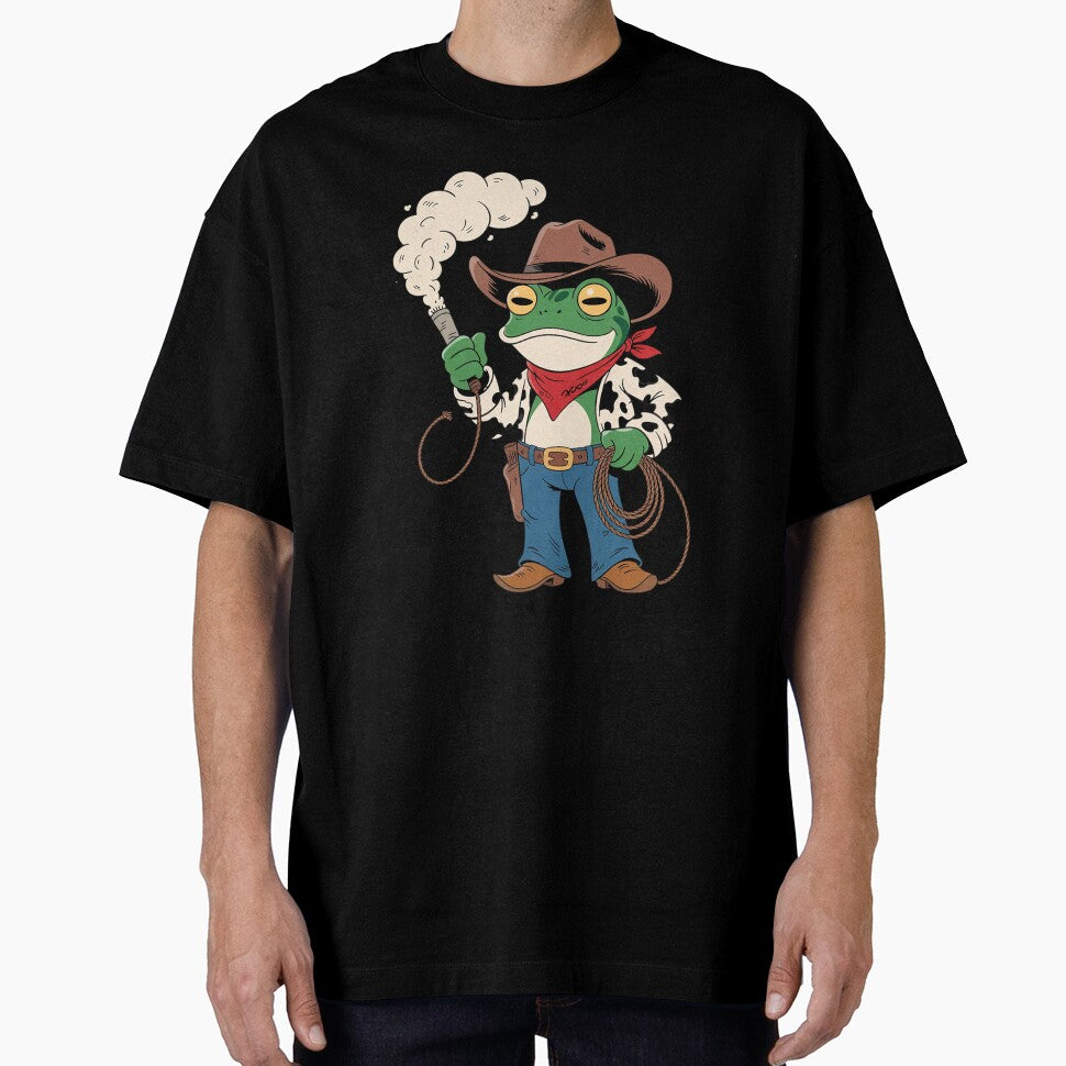 Cowboy Frog Farting Funny Meme Farts Humor Sarcastic3 by RuthGAArt