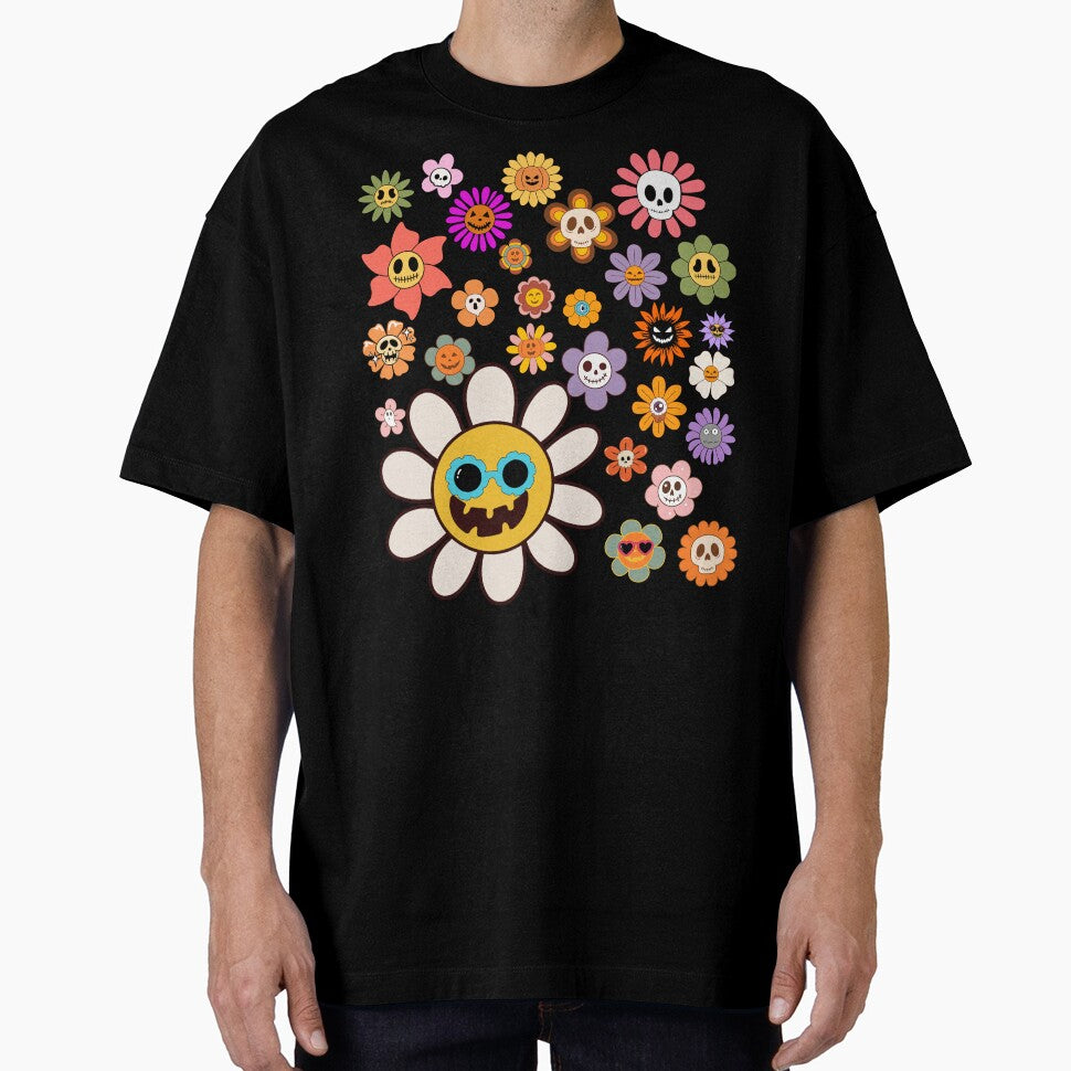 Hippie Halloween Flowers Design by MoniaZ