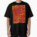 Retro Red and Orange Polka Dot Pattern by SouthPrint