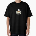 But First Coffee – Funny Coffee Quote T-Shirt Mug Sticker by QuirkyVibesByMe