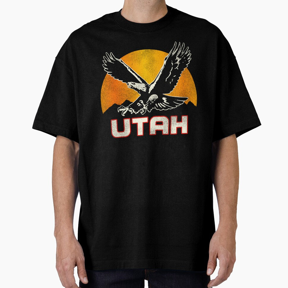 Retro Style Utah 'Bald Eagle' Tourist Souvenir by acquiesce13