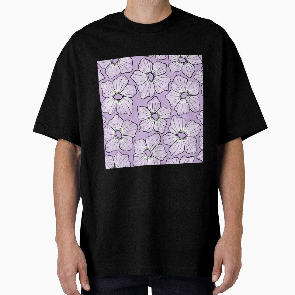 White Anemone - Purple by PaintdFoxStudio