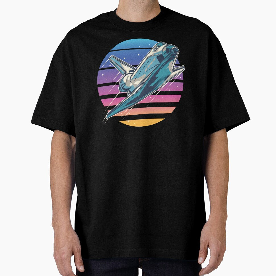 Retro space shuttle by PngParty
