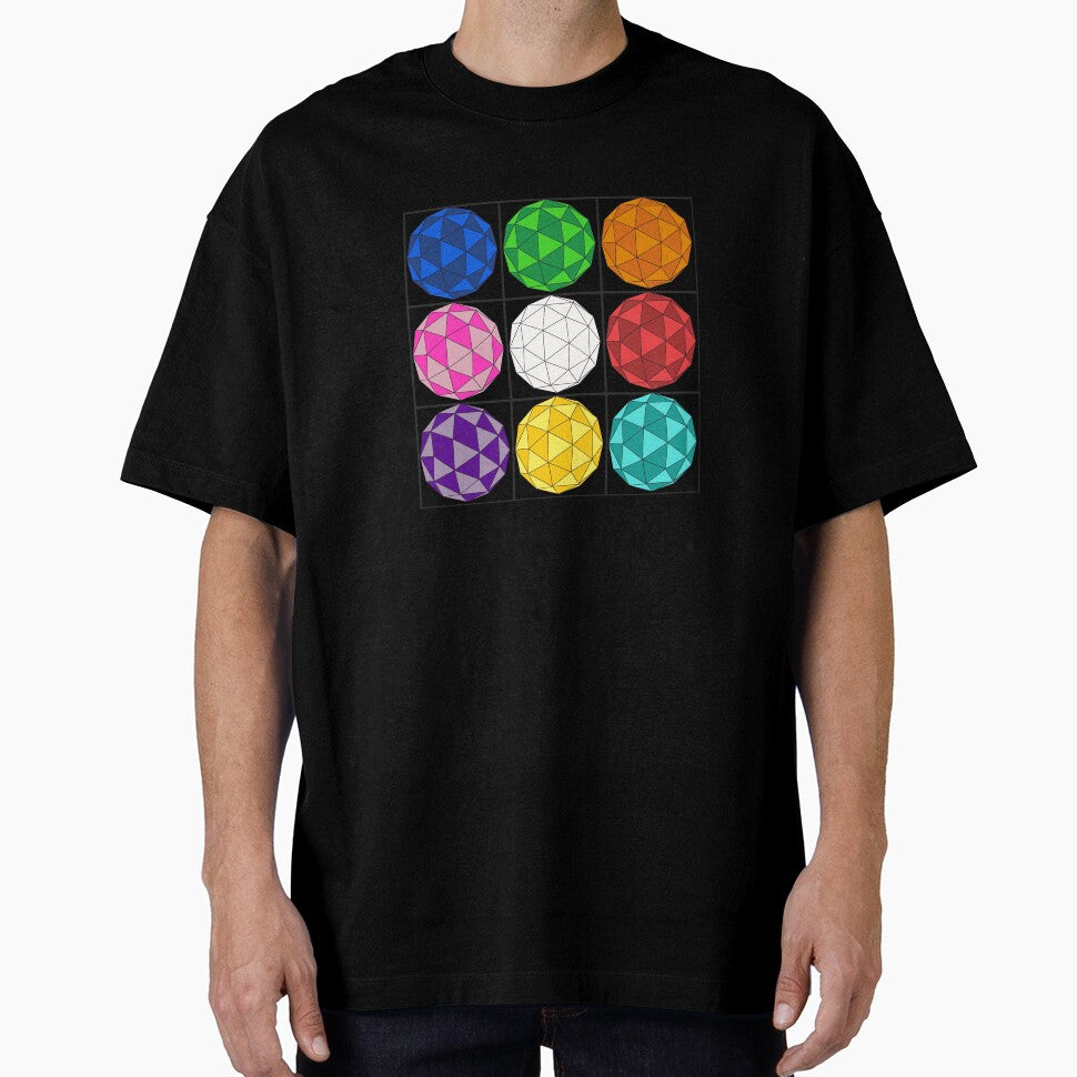 Icosahedron (Colored) Wall Of Fame by createVisions