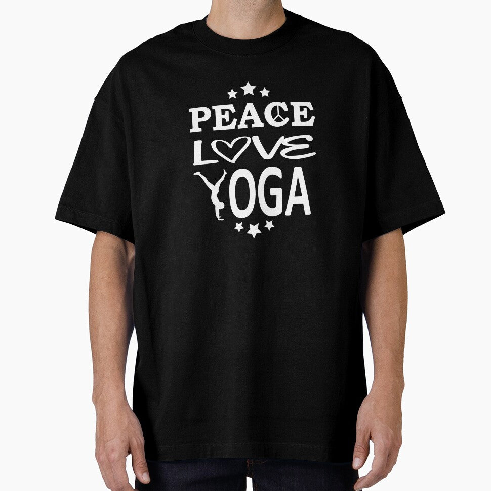 Peace Love Yoga by TRAVELLING THE COSMOS