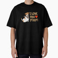 I Love You Mom" Dog Lover Gift – Cute Pet-Themed Design by TheBeeKindSpace