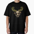 Return to the forest - antler skull mushroom graphic by halesyeahhh