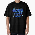 Good Vibes Only ( blue) Positive and Motivational Quote by RomeoSketches