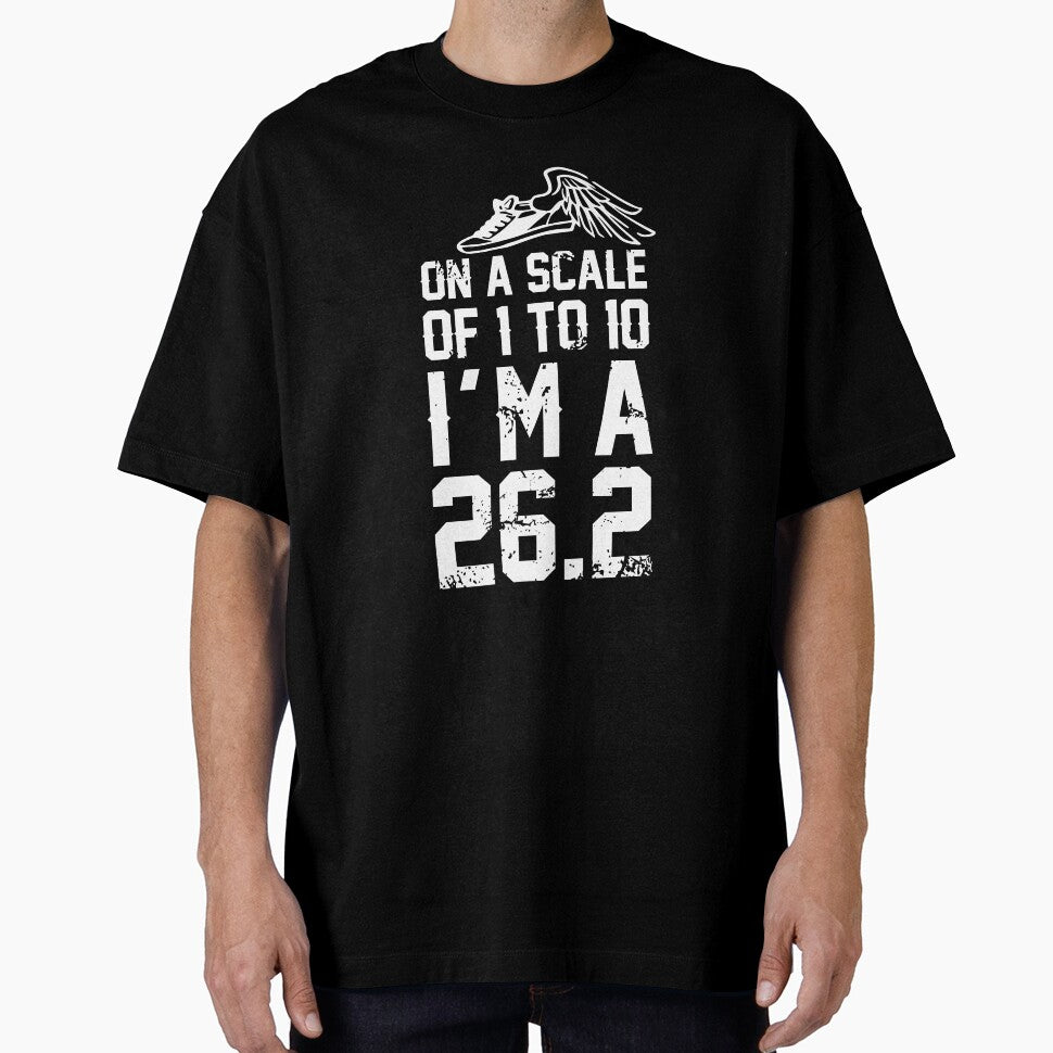 On a scale of 1 to 10 cross country marathon runner jogger by hadleydesigns