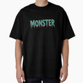 Retro Horror Monster Text by VividTrails