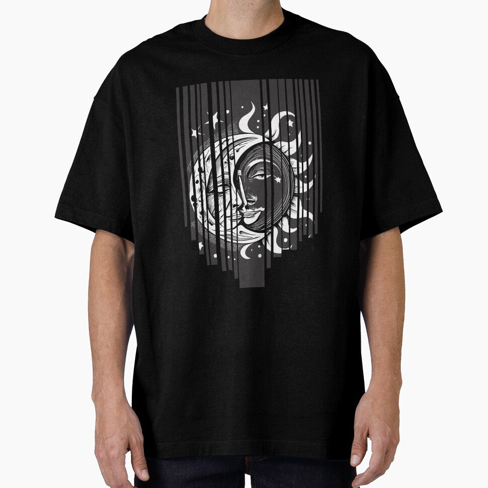 Moon And Sun by Art-T-shirtshop