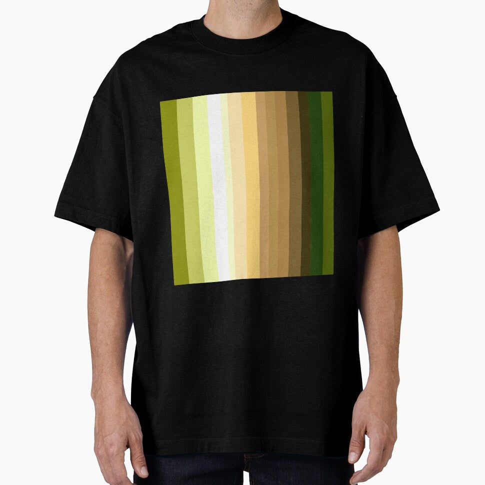 Earth Tone Vertical Stripe Pattern by bubblegoth