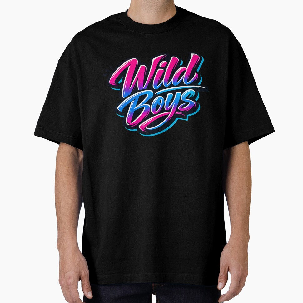 Wild Boys Typography Statement Design by Arte Cartoon From TagTeam Group