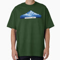 Gasherbrum II 8035 m – Minimalist Himalayan Mountain Sticker by GabeMountainArt