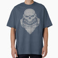 Cyber Skull Armor Graphic Tee by folskullyz