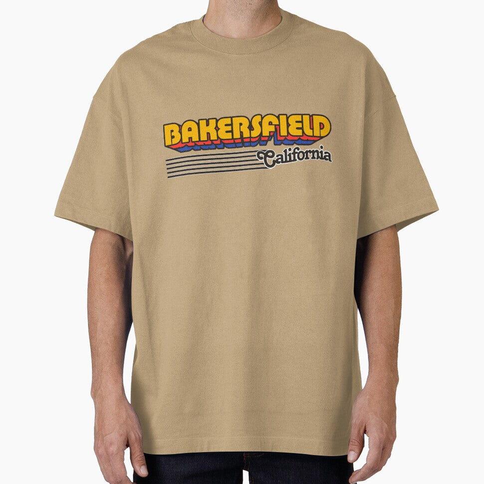 Bakersfield, California | Retro Stripes by retroready