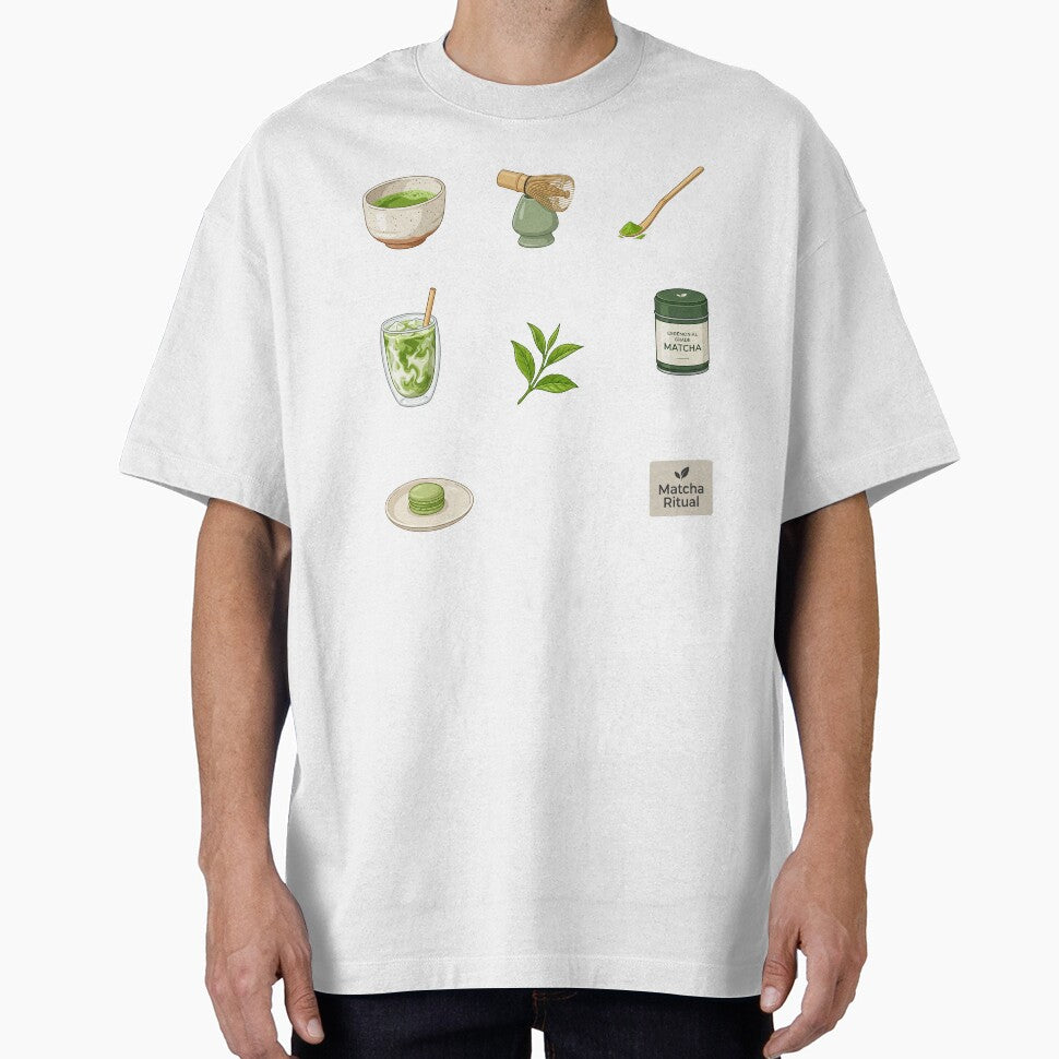 Matcha Lover Cafe Aesthetic Green Tea Ritual Hobby Art by Osmose-Studio ⭐⭐⭐⭐⭐