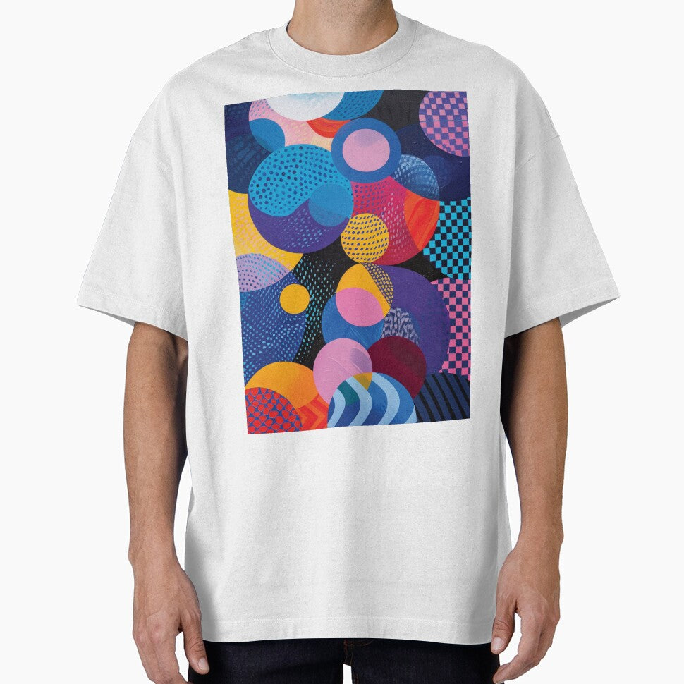 Eclectic Patterned Circles with Vivid Geometric Textures by DGtaLrtcom