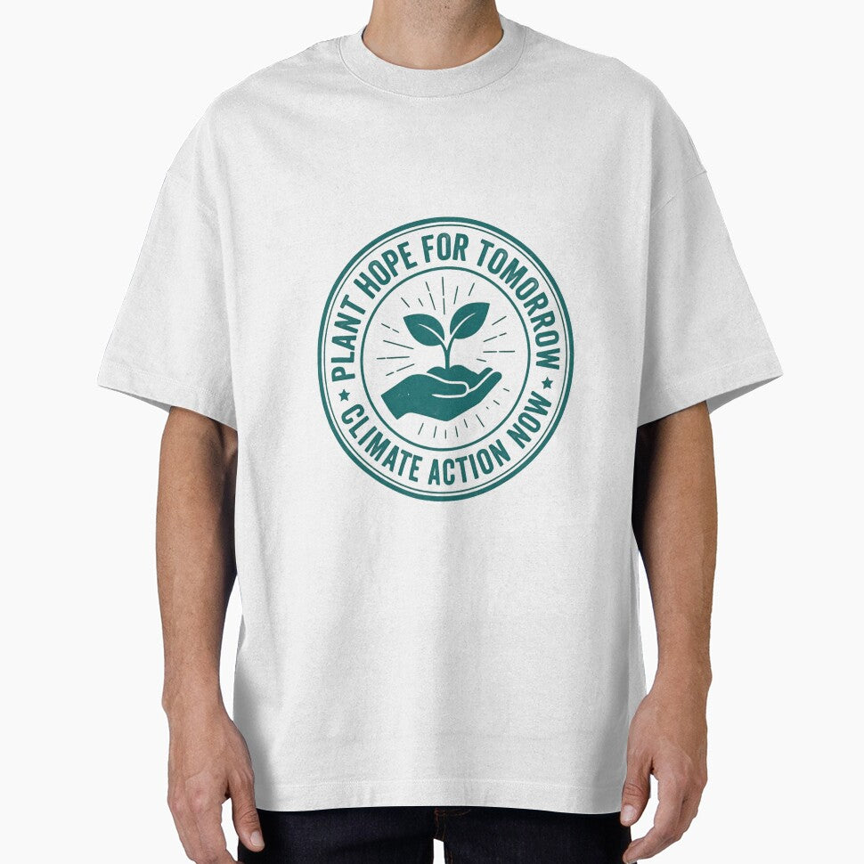 Save The Planet Plant Hope For Tomorrow And Support Climate Action Now by SkeletonsDanger