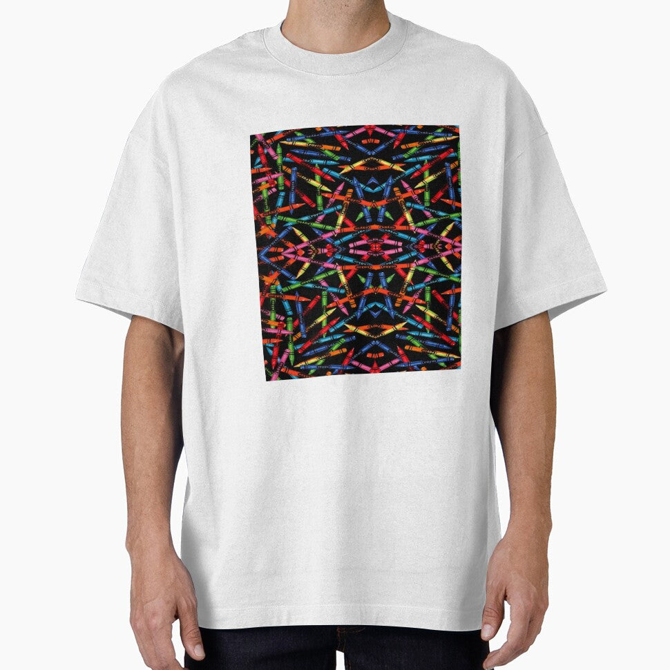 Crayons on Black patten by Wilkinson39