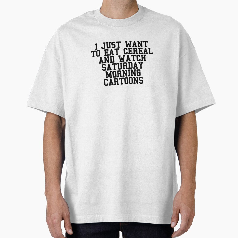 Saturday Morning Cartoons And Cereal by RockFireMerch
