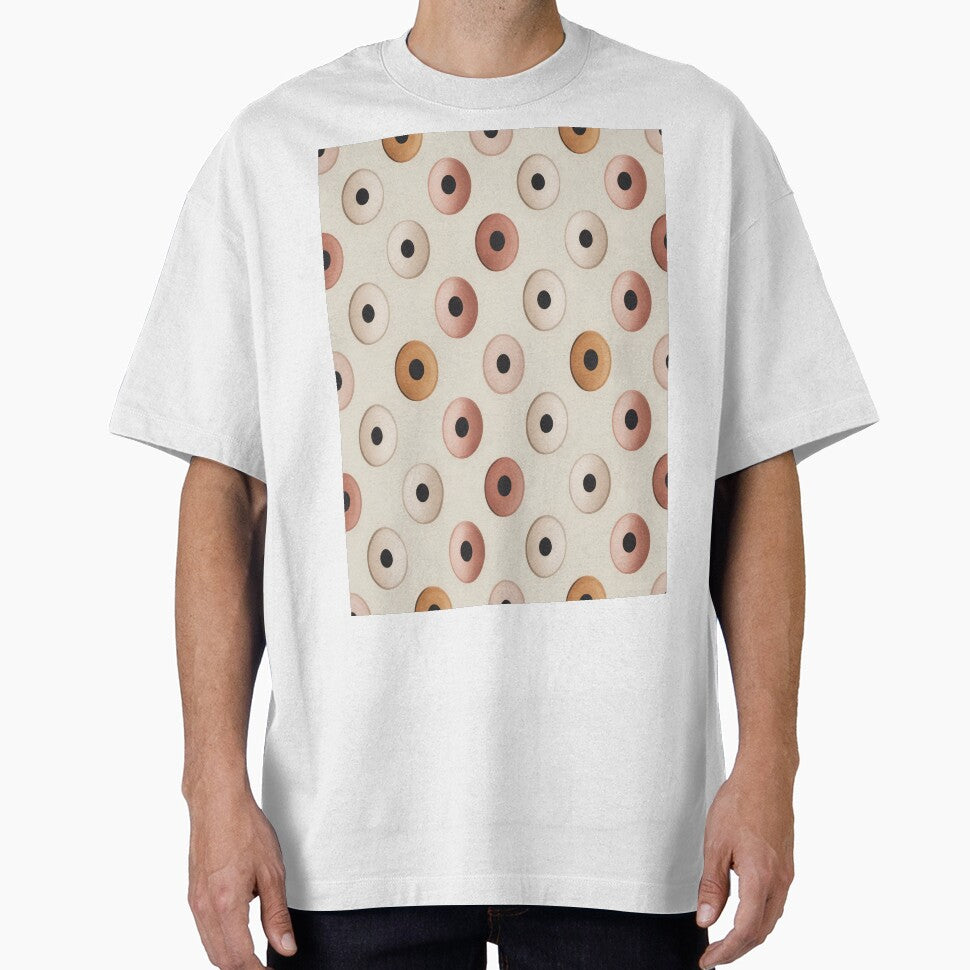 Organic Polka Dot Pattern – Scandinavian Minimalist Hand-Painted Design by Tamas Das