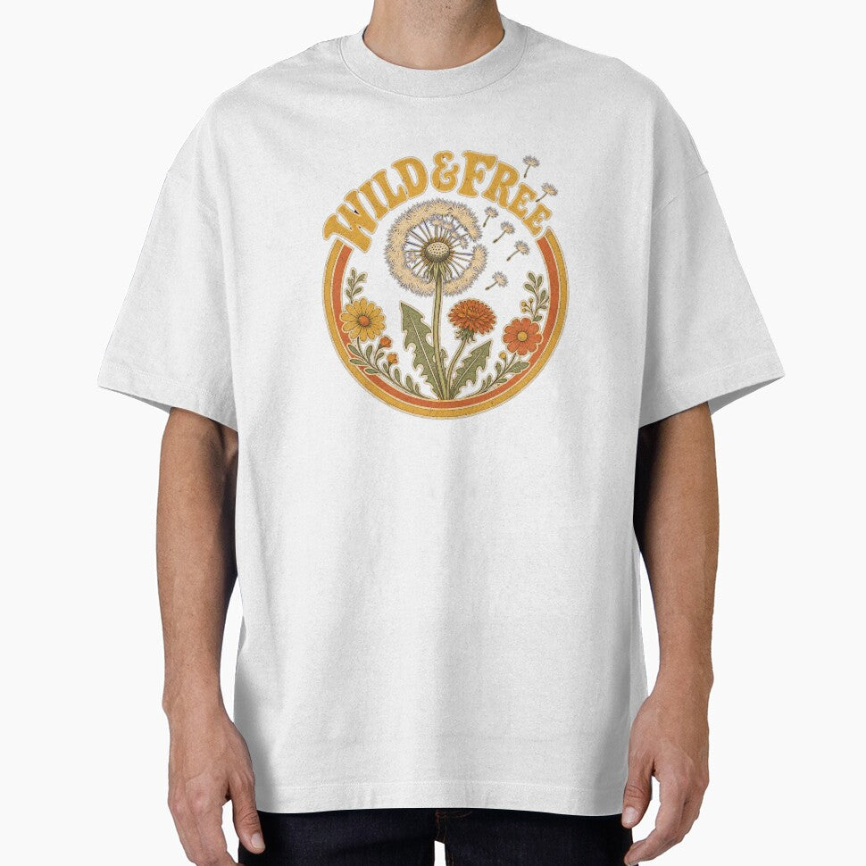 Wild & Free Dandelion - Vintage Floral Vibes by Ahmed Nedji