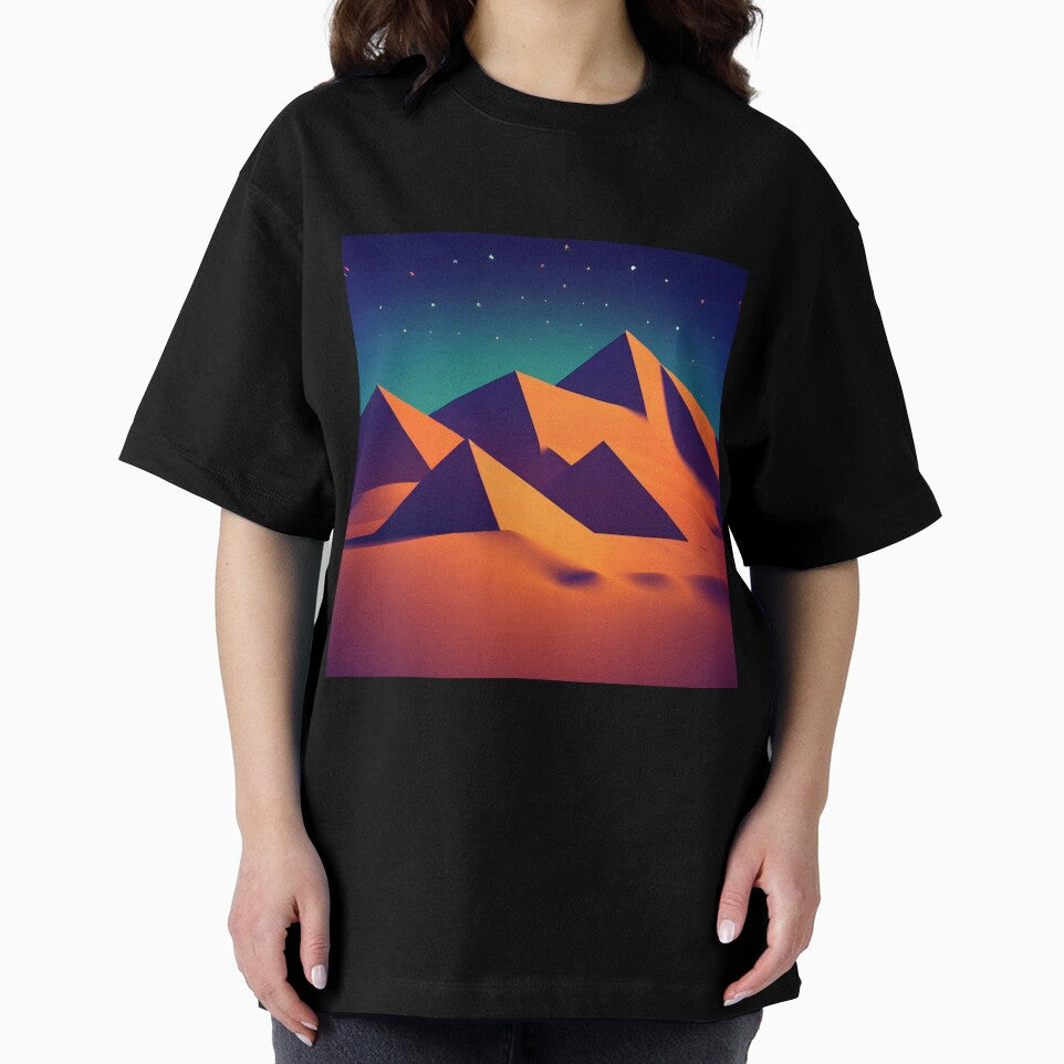 Dark minimalist moutain geometry - 7 by SpecialForceART