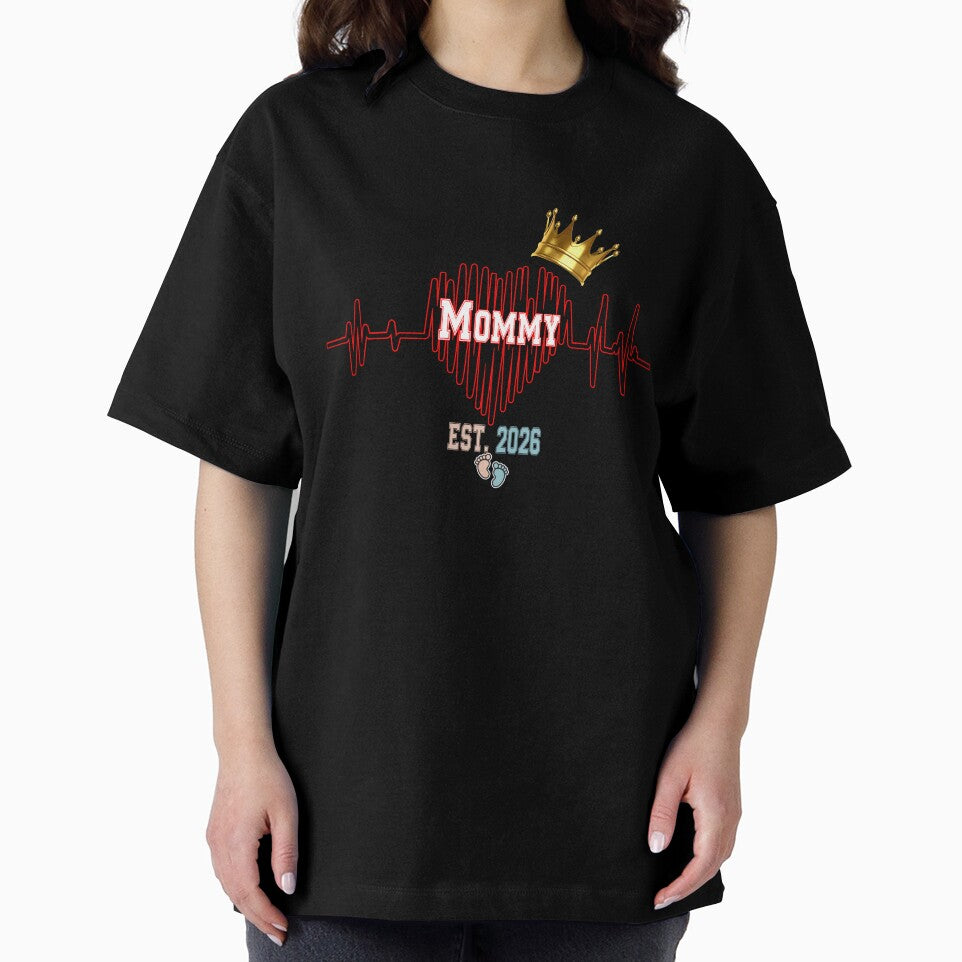 New Mommy Heartbeat Graphic by QuiteOrbit