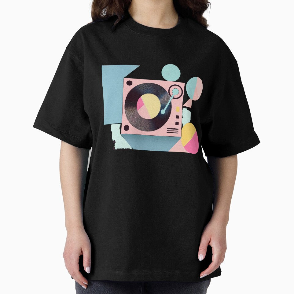 Dj Turntable As Bauhaus Style Art by OzzFrequency