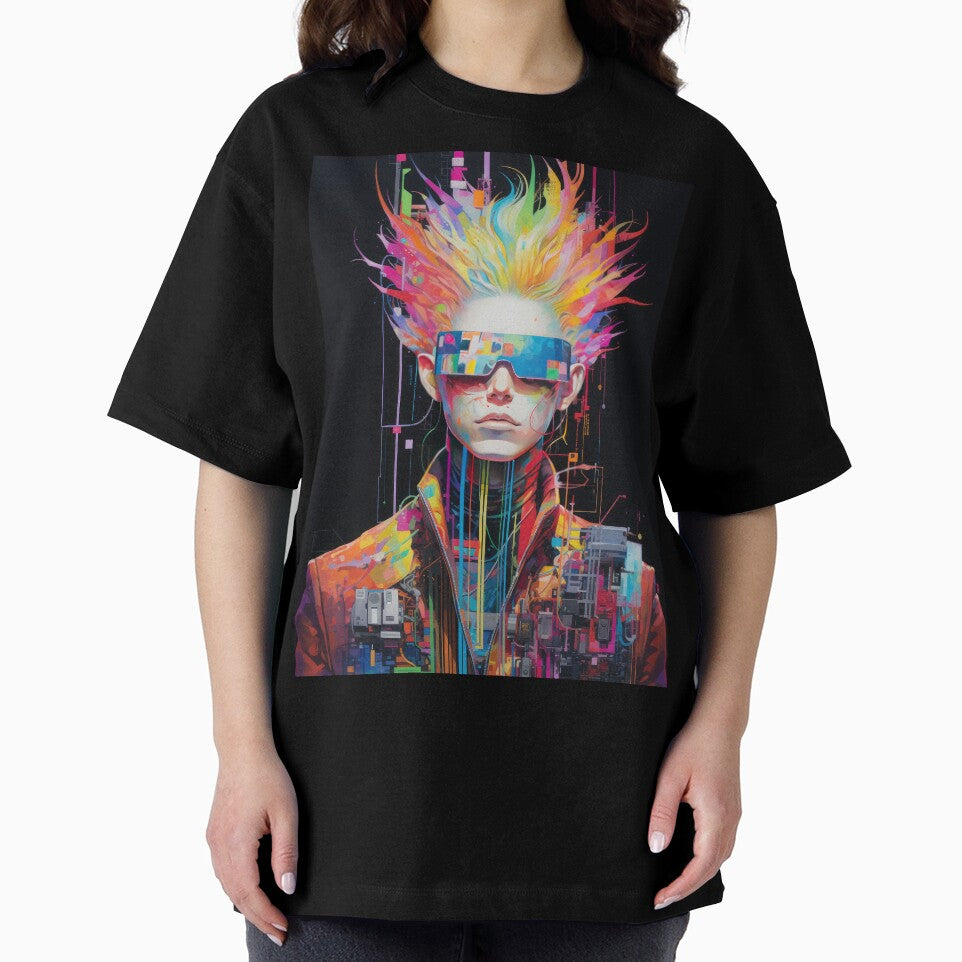 Hacker Breach Expanded - Cyberpunk Vaporwave Art | Anime Retro Aesthetic by AeonAcademy