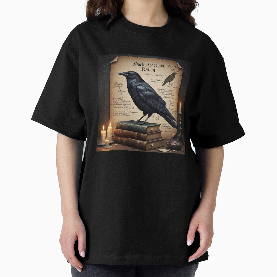 Dark Academia Raven by MintedMinds