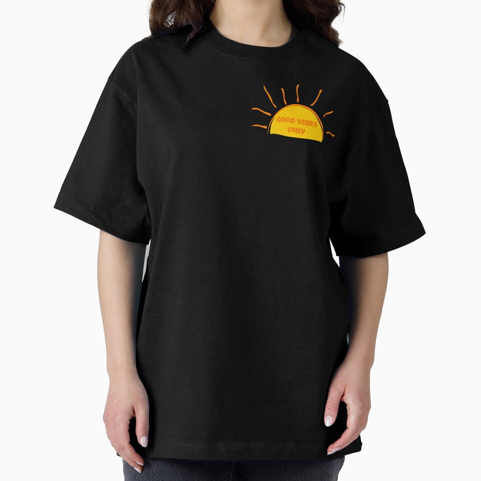 Good Vibes Only Yellow Sun by C-Katt