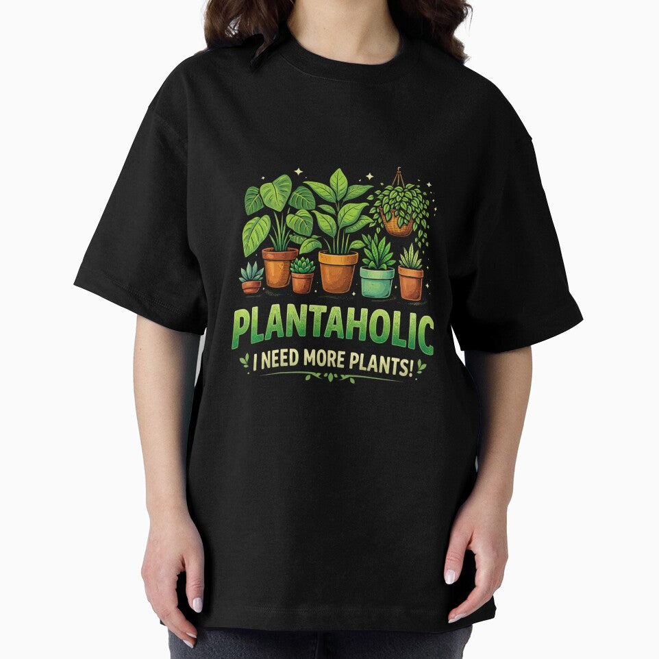 PlantaholicPlantaholic I Need More Plants Funny Plant Lover Gift Cute Houseplant DesignAesthetic Funny Plant Lover Gift Idea for Plant Moms & Indoor Jungle Fans by HubCreates