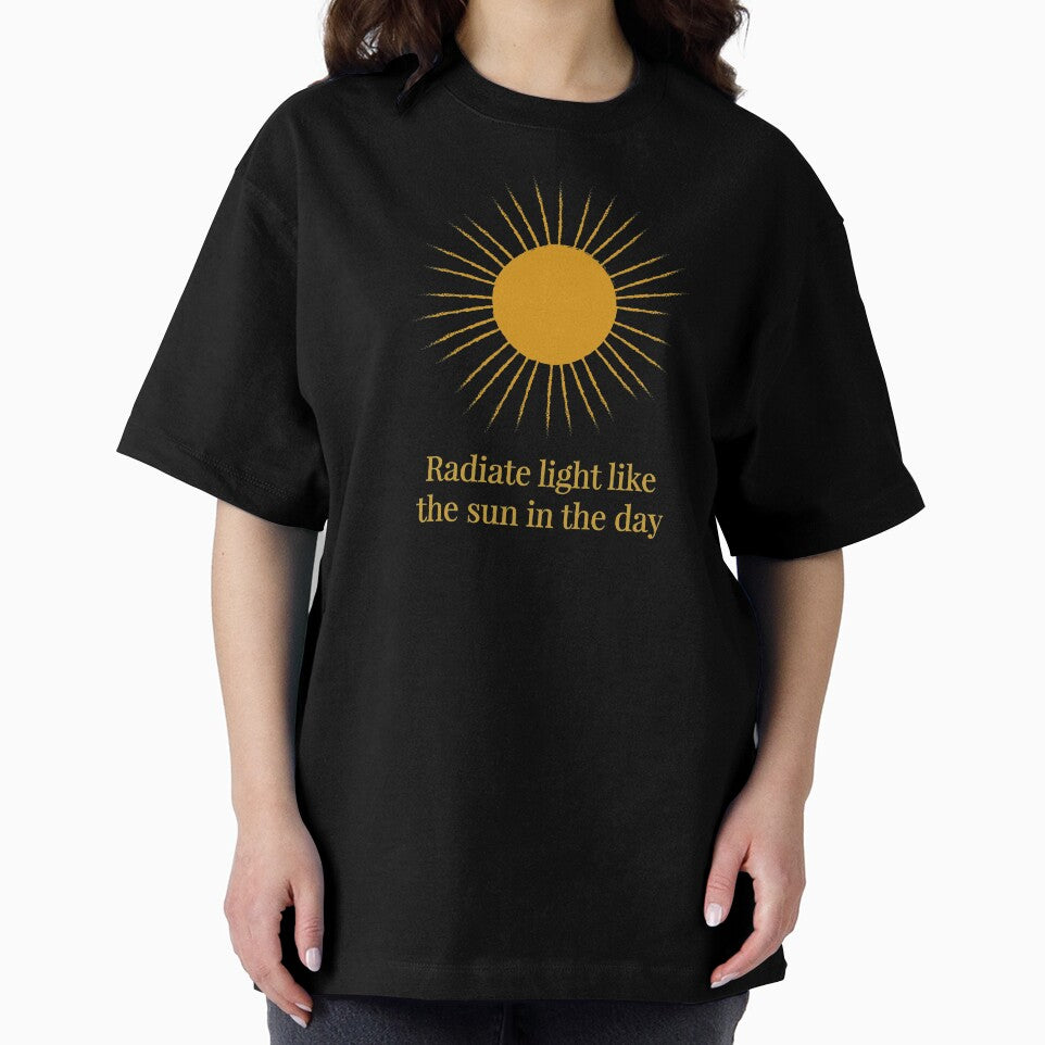 Radiate light like the sun in the day, Celestial sun design by SparkPrintsandDesigns