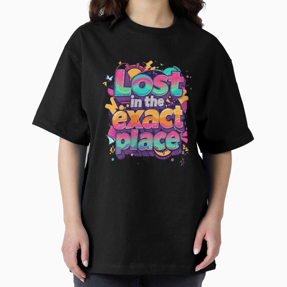 Lost in the Exact Place Abstract Philosophy Quote by CleanDecor
