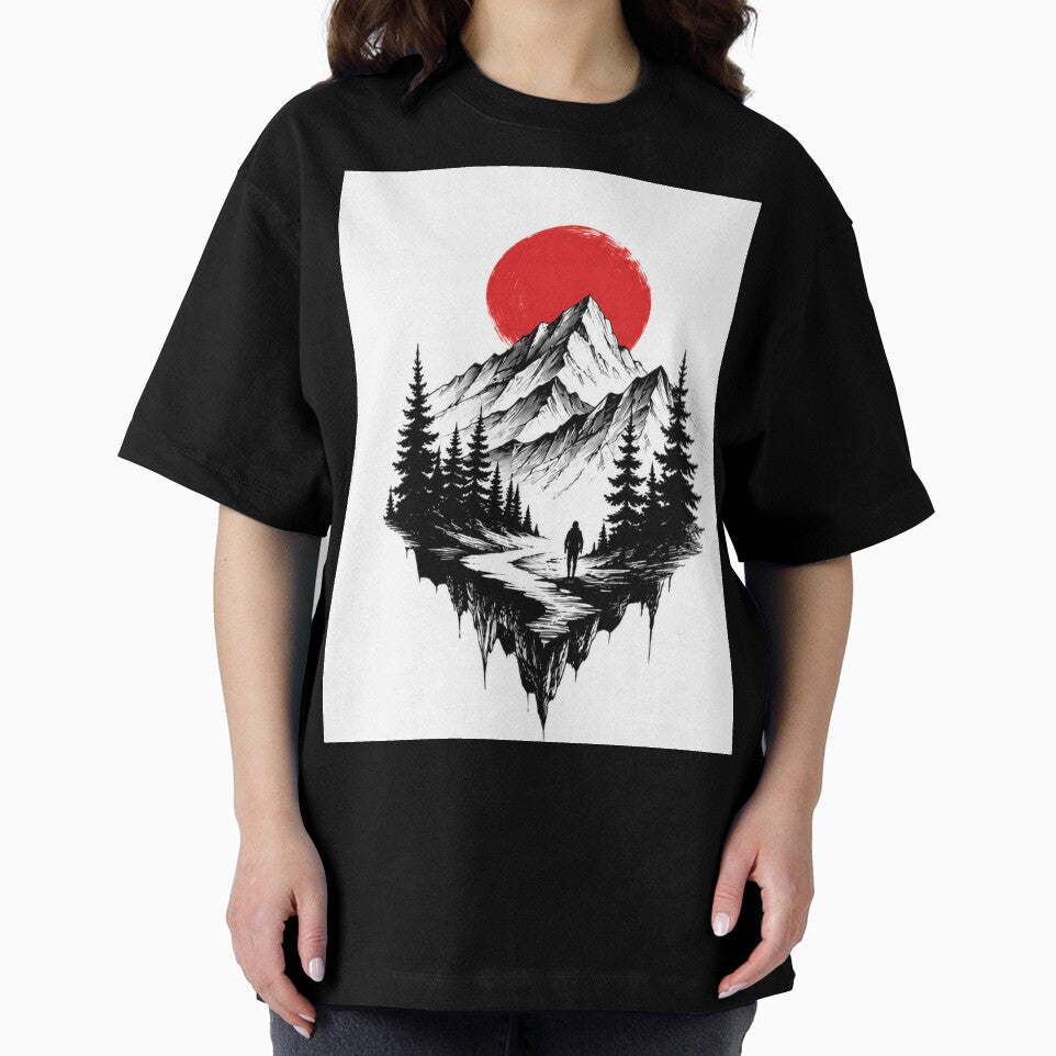 Nature Mountain Art by WoodPress