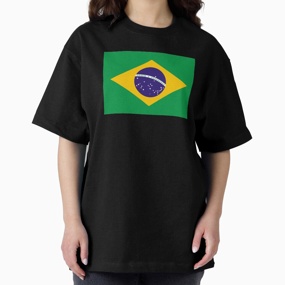 Brazil Flag - FLAG0075 by 3-Starfish