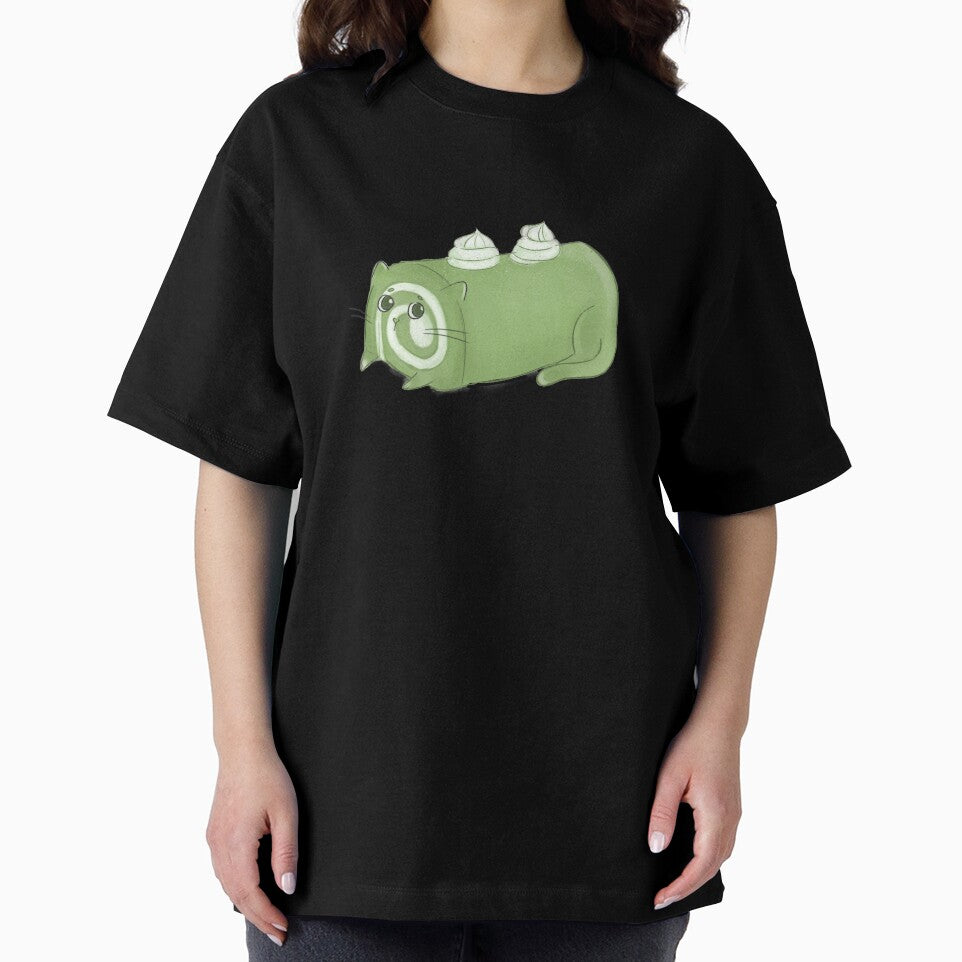 Matcha Roll Cat by Sweets-trolley