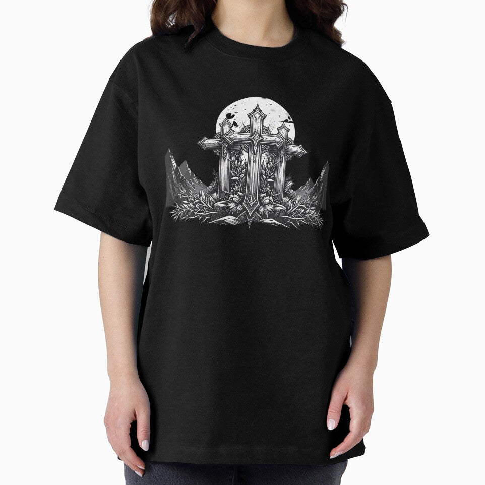 Gothic Coss Tee Shirt by Shorfin