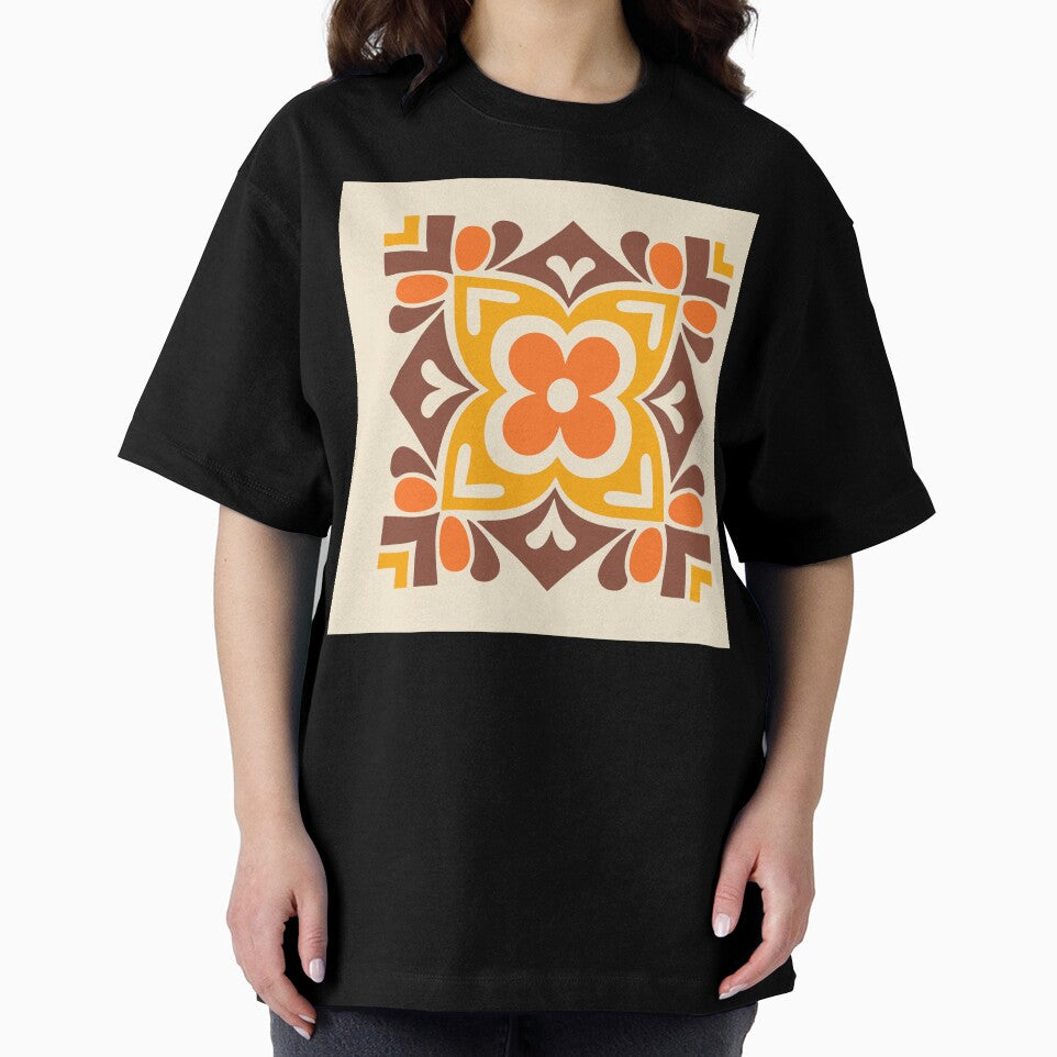 Retro 1970s Floral Design by tonymagnerart