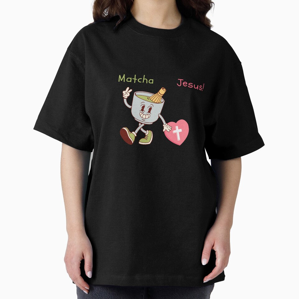 Matcha and Jesus- Cute Christian Quote by Bacon156