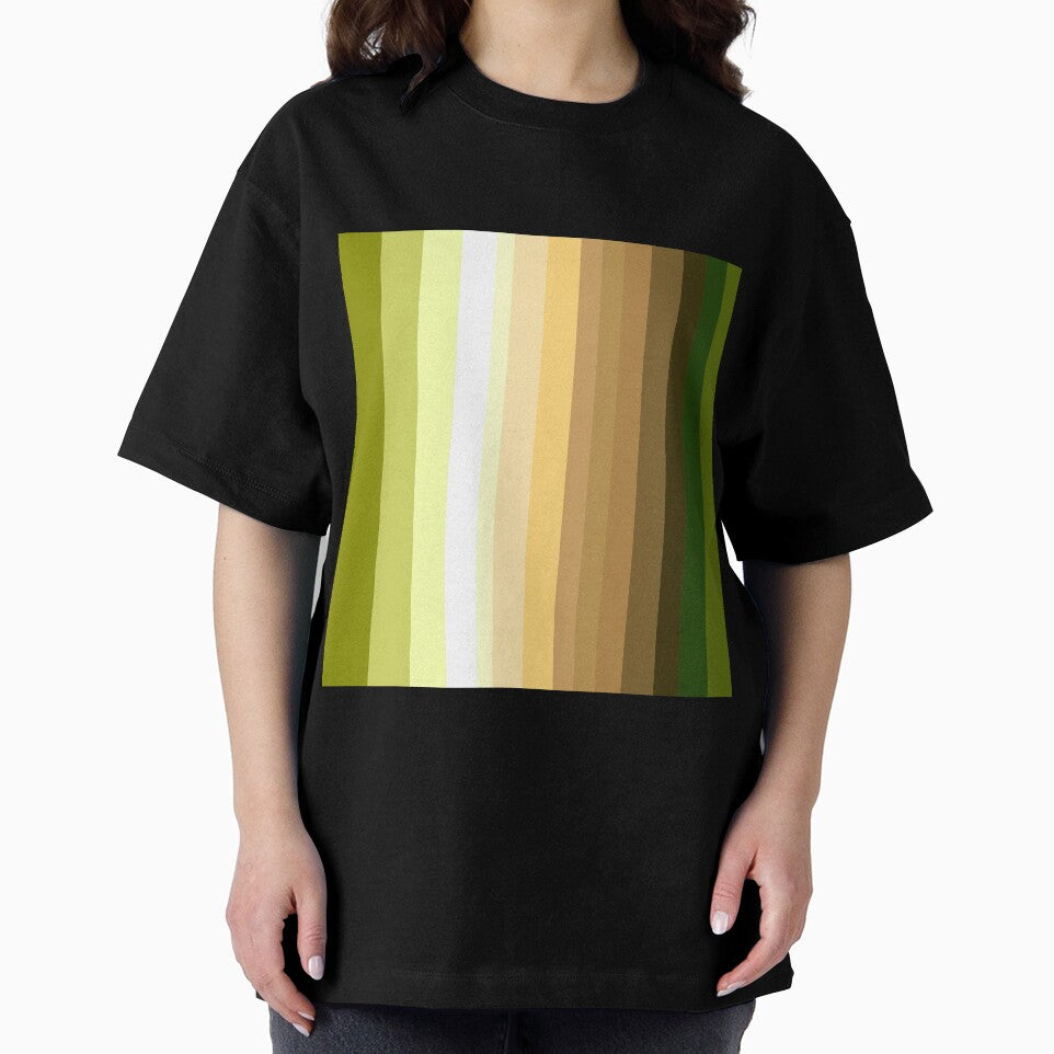 Earth Tone Vertical Stripe Pattern by bubblegoth