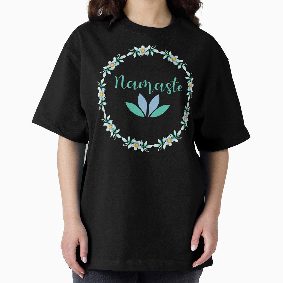 Lotus Flower Yoga Meditation Om Namaste Wreath by cssdru