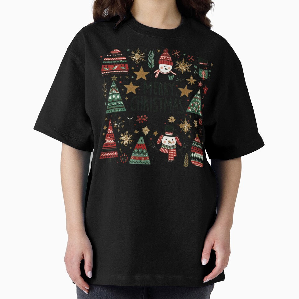 Cool Christmas Pattern and Snowmen by Yas_oma