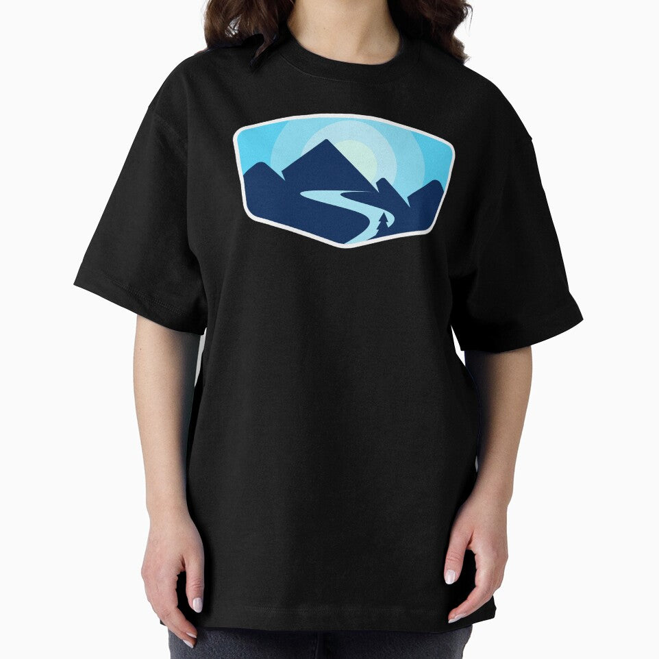 Minimalistic Mountains Monochrome Logo by ClovenPavn