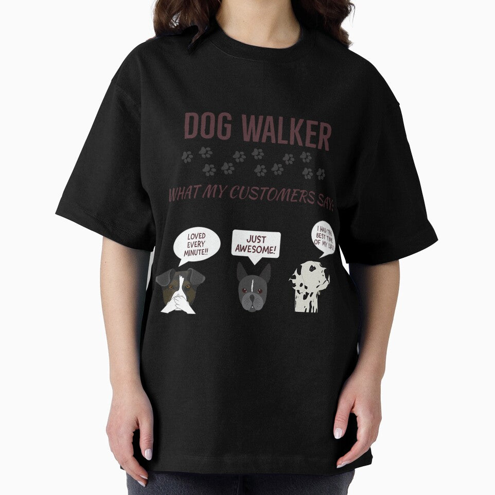 Dog Walker Funny Gift by uqibcmii19