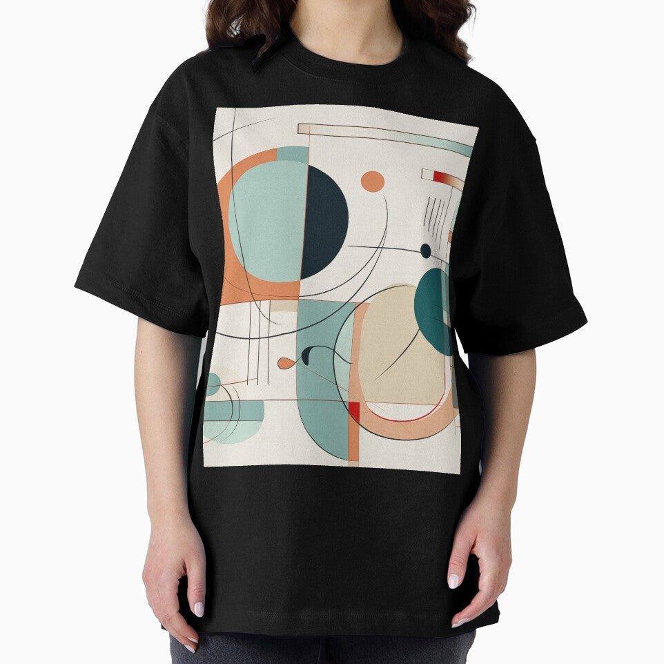 Abstract Organic Shapes and Lines 252 by Szafranscy Art Studio