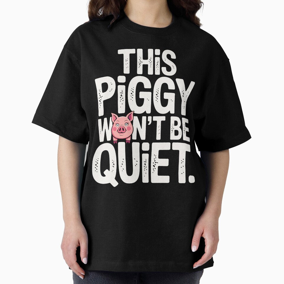 This Piggy Won’t Be Quiet Design by designleon19